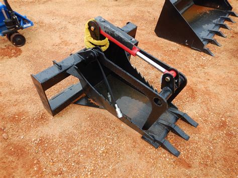 skid steer stump bucket with grapple|skid steer attachments stump bucket.